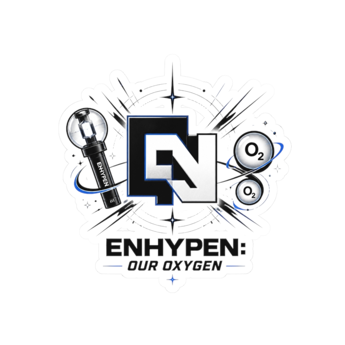 ENHYPEN "oxygen" Sticker - Official stickers merchandise