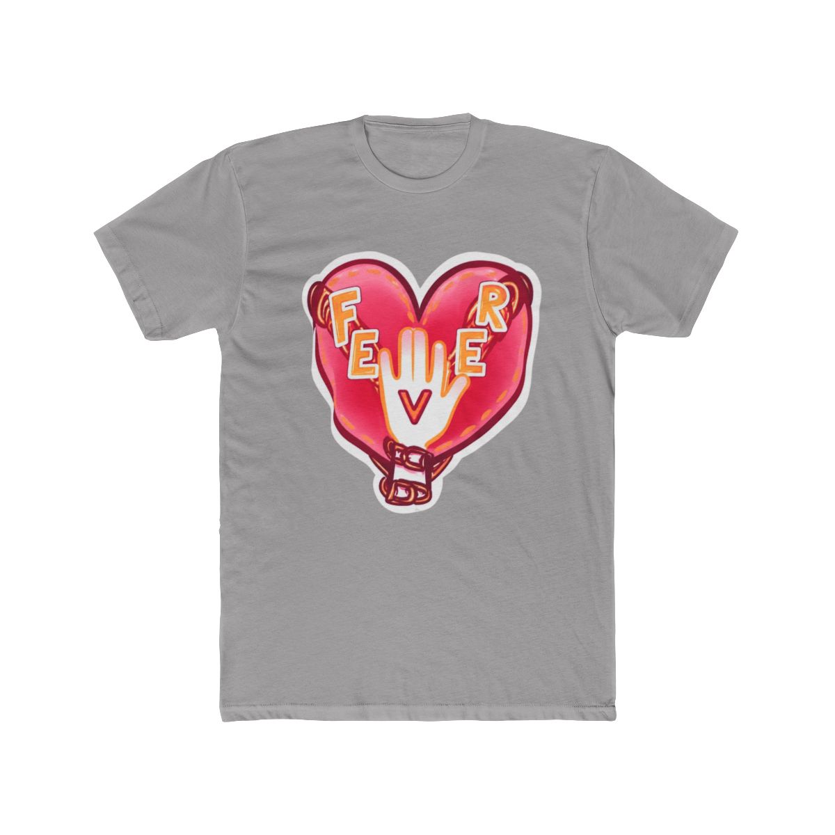 Fever ENHYPEN Chained Heart Logo T Shirt - Official t-shirts merchandise