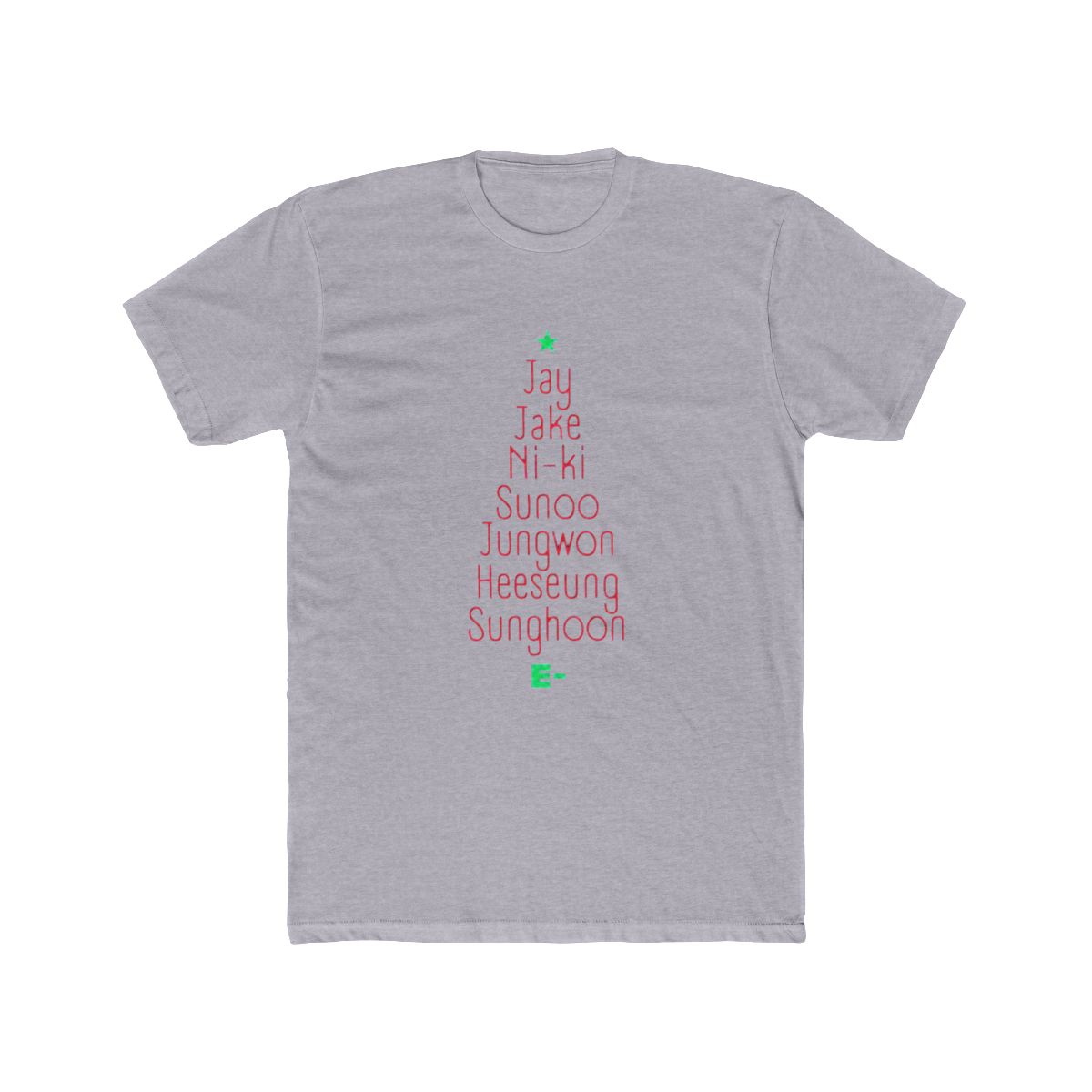 Christmas Tree ENHYPEN T Shirt - Official t-shirts merchandise