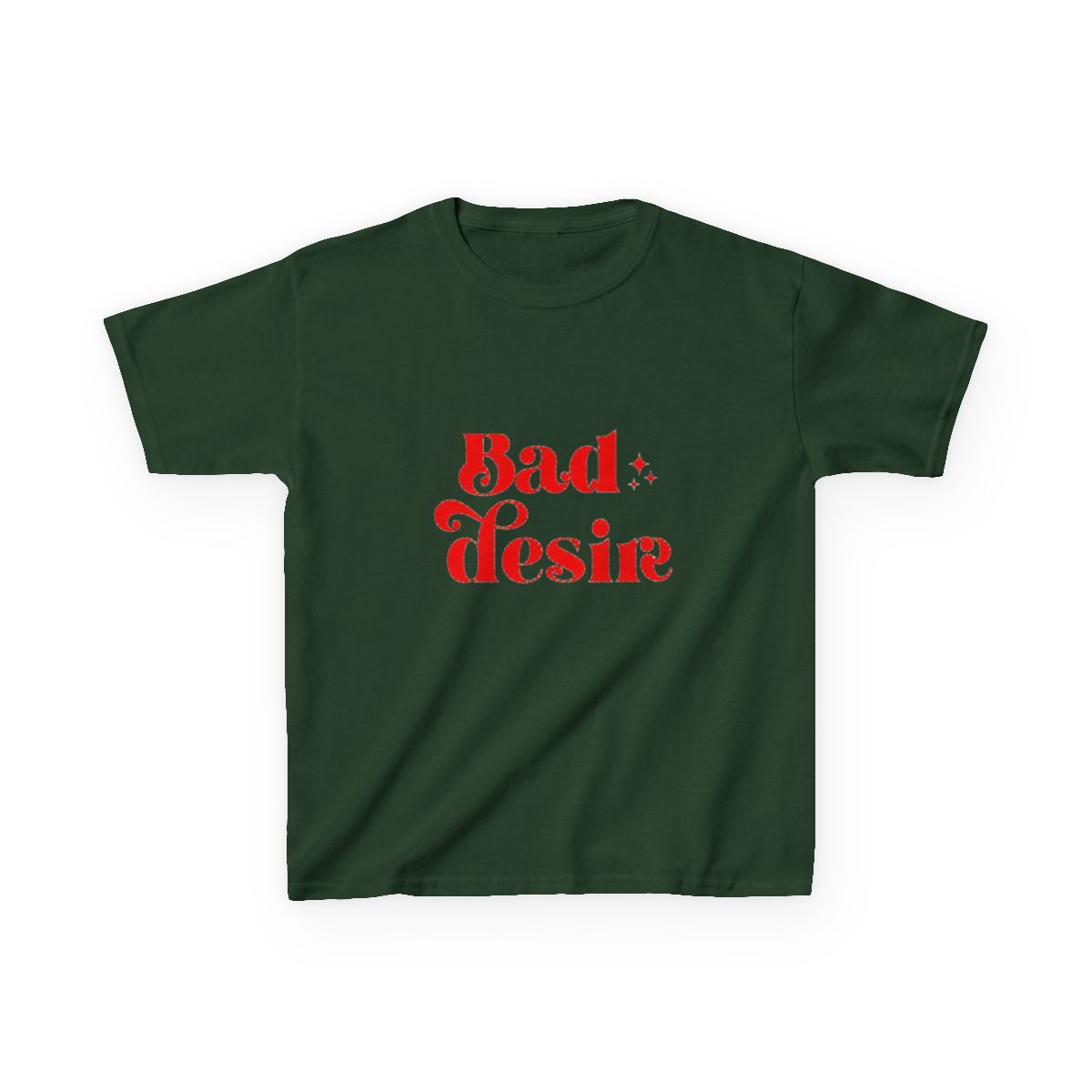 Bad desire enhypen engene typography text Morcaworks Kids T-Shirt - Official T-Shirts merchandise