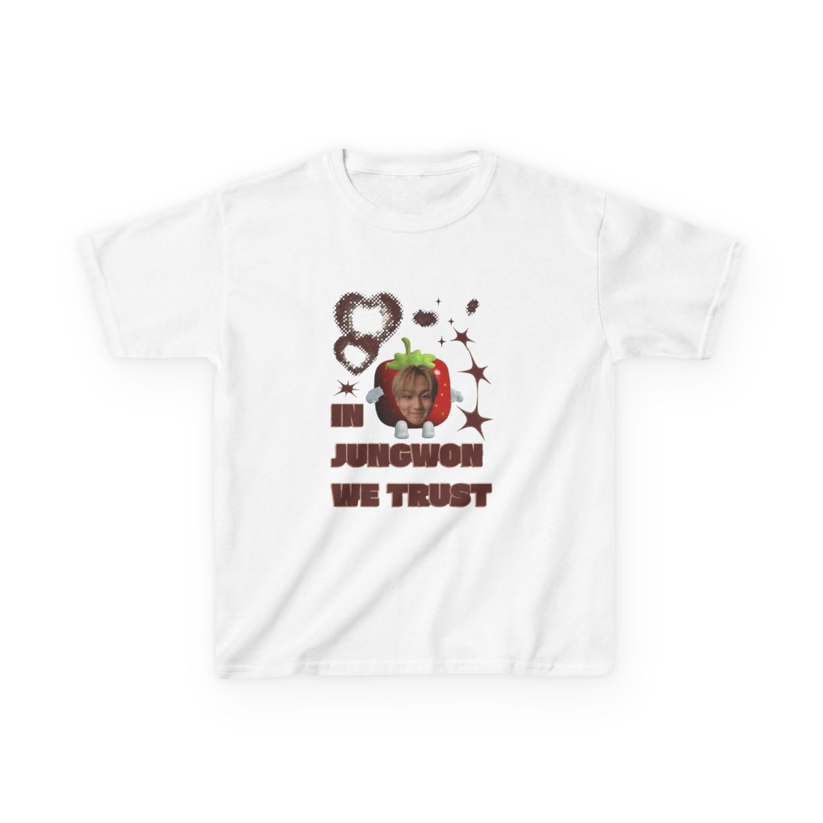Jungwon Enhypen - in Jungwon We Trust Kids T-Shirt - Official t-shirts merchandise