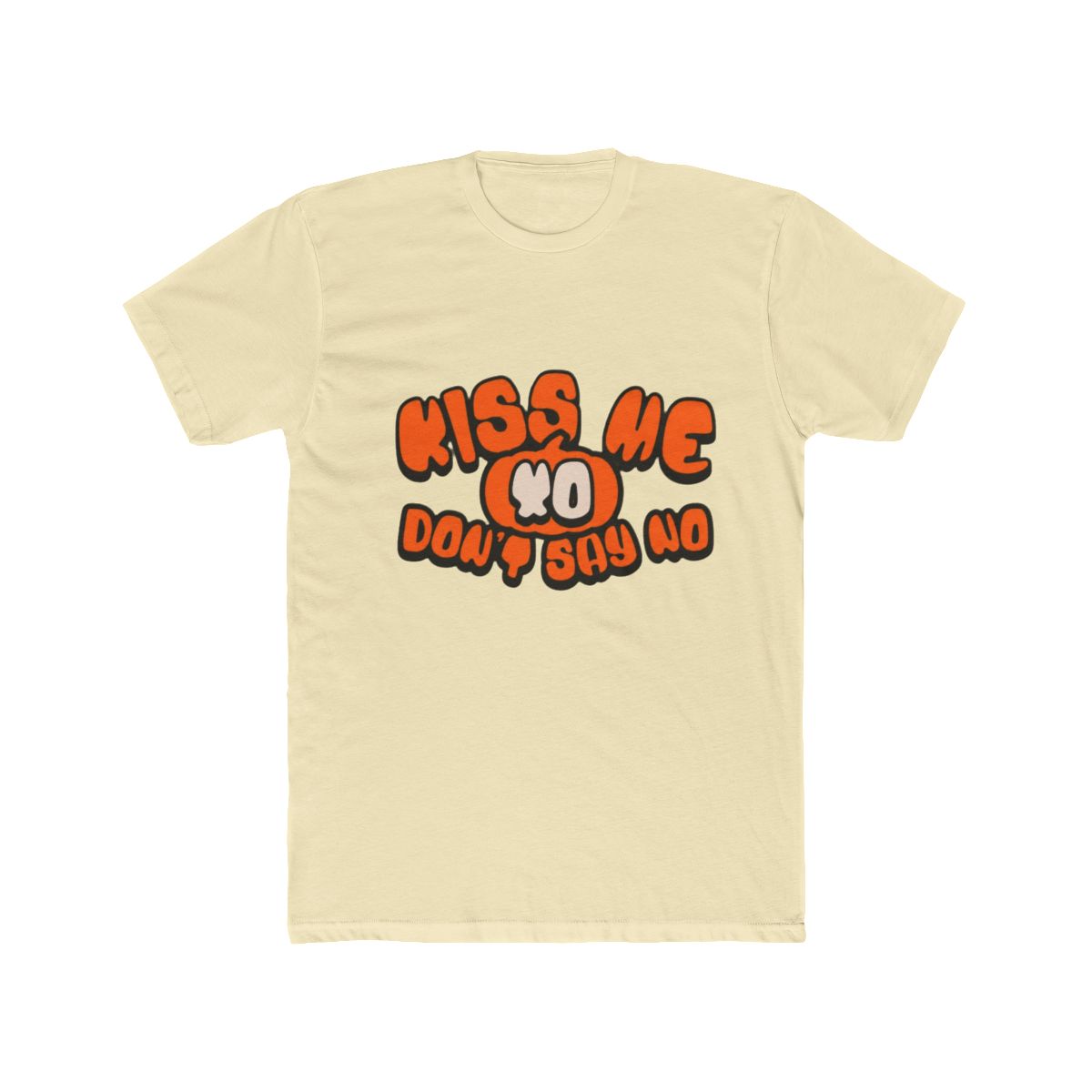 ENHYPEN ENGENE XO kiss me dont say no Morcaworks typography text T Shirt - alternate angle 5, merchandise